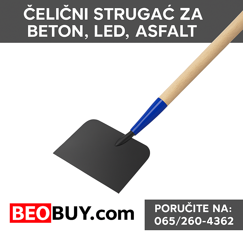 Celicni strugac dleto za beton led asfalt zemlju – profesionalni ručni alat