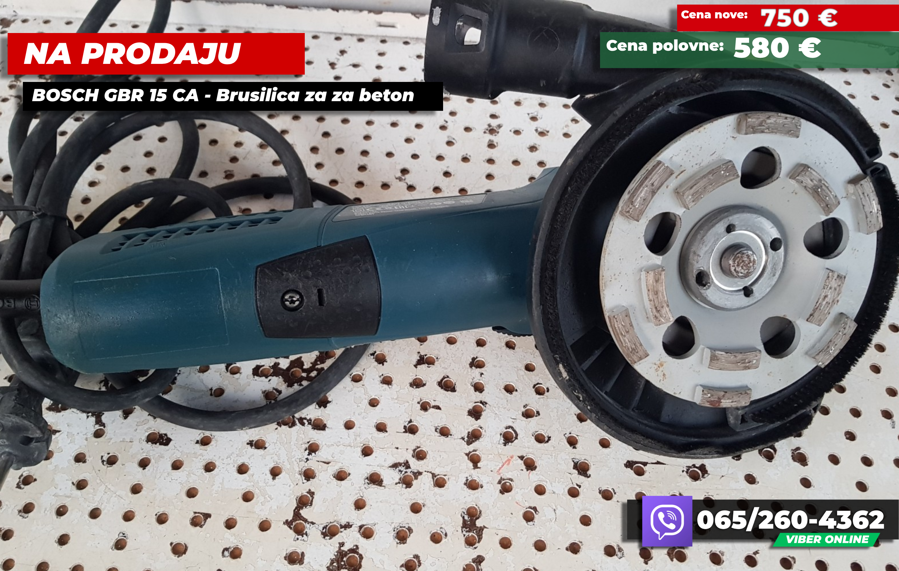 Na prodaju BOSCH Professional GBR 15 CA – Brusilica&hellip;