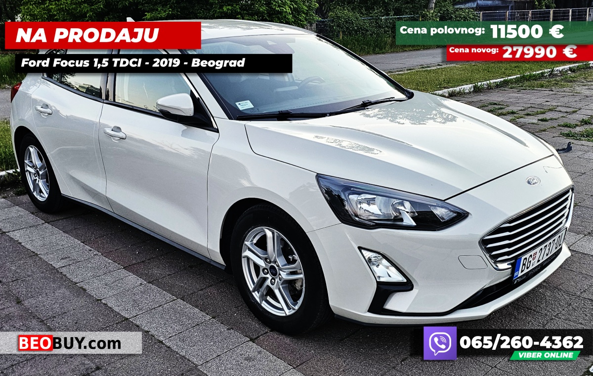 NA PRODAJU - Ford Focus 2019 - 1.5 tdci dizel - Registrovan&hellip;